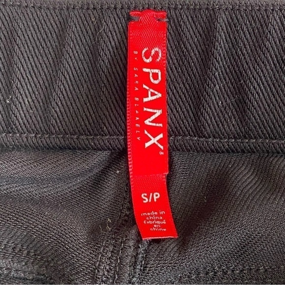 Spanx Black Denim Jeggings Size Small - Picture 8 of 14